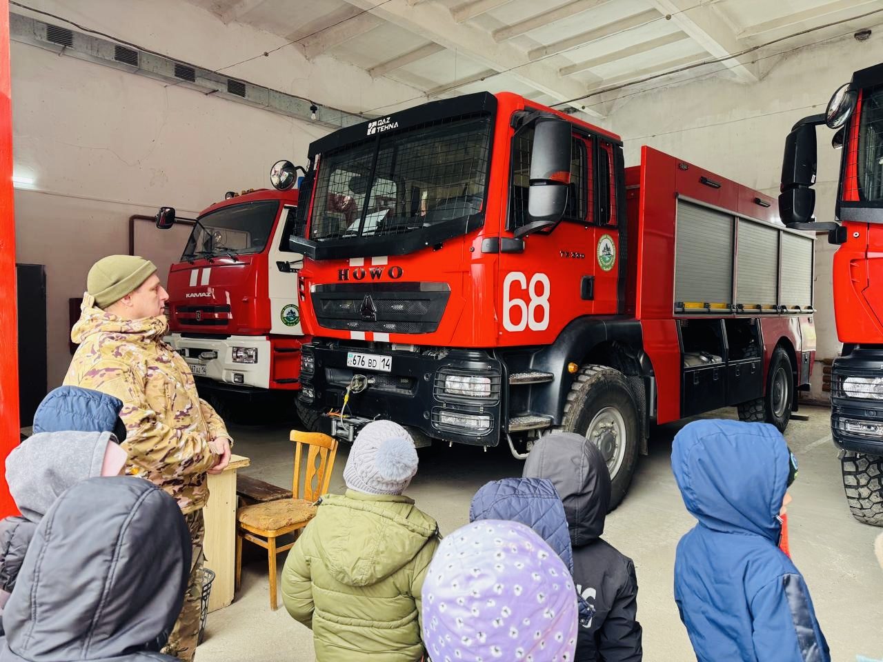 Знакомство с пожарной техникой
